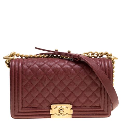 chanel maroon bag|Chanel handbags for men.